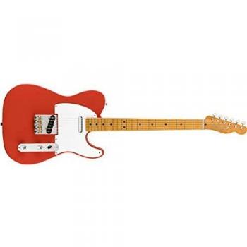 Fender Vintera '50s Telecaster Electric Guitar - Fiesta Red, Maple Fingerboard