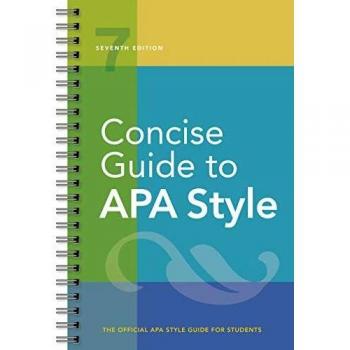 Concise Guide to APA Style: Seventh Edition