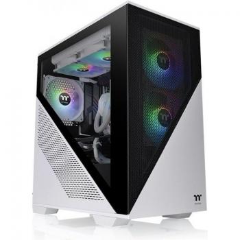 Thermaltake Divider 170 TG ARGB Snow White Micro-ATX Case with Tempered Glass and USB 3.0