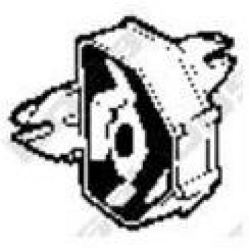 Soporte de goma para sistema de escape BOSAL 255-141