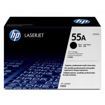 Cartucho de tóner original HP LaserJet 55A negro CE255A