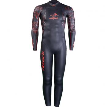 Sailfish Traje de Neopreno Attack 7 Negro Hombre Adulto, características: neopreno de alta calidad, diseño ergonómico, flexibilidad mejorada, resistencia al agua, aislamiento térmico, costuras selladas para mayor dur
