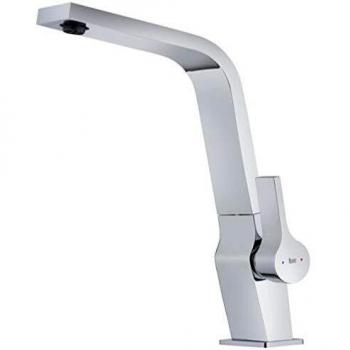 Grifo De Cocina Teka Monomando Icc 915 Color Cromo Ref 116030004 Caño Giratorio