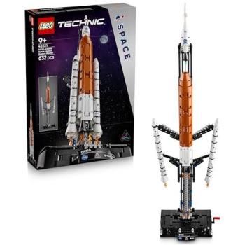 LEGO Technic Cohete SLS NASA Artemis 42221 - Juguete de Construcción Interactivo STEM para Niños a Partir de 9 Años, 632 Piezas