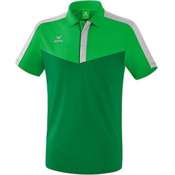 Erima Squad Men's Short Sleeve Polo Shirt - Green - 3XL