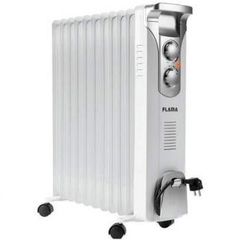 Radiador de Aceite Flama 2366FL de 11 Elementos y 2500W