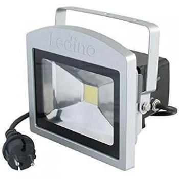 Foco LED Benrath 10W, Luz Anti-Pánico con Batería, 6500K, IP54