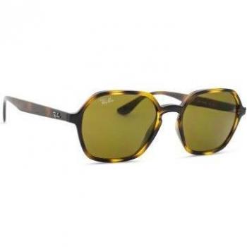 Ray-Ban RB4361 710/73 Havana Geometric Unisex Sunglasses
