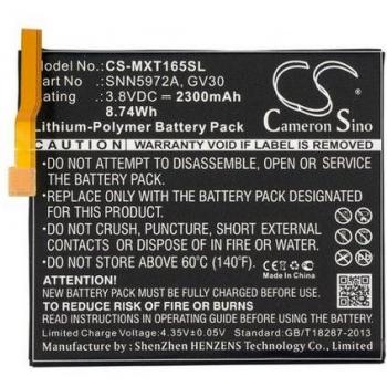 Batería de Repuesto para Smartphone Motorola XT1650-03, 2300 mAh (3.8 V)