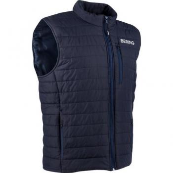 Chaqueta de Moto Bering Orbit Sin Mangas Azul Marino