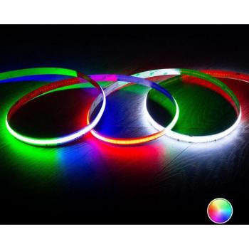 Tira LED Digital SPI 24V RGBIC COB 720 LED/m 5m Ancho 12mm Corte 5cm IP20 CRI90