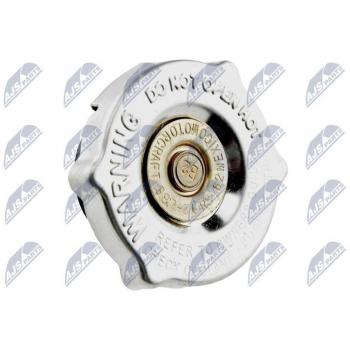 Tapa de radiador NTY CCK-CH-000 con características de alta resistencia, diseño específico para vehículos, fácil instalación y sellado eficiente