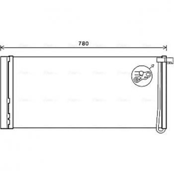 Condensador de aire acondicionado AVA COOLING PR5083D con características de alta eficiencia, diseño compacto, capacidad de refrigeración optimizada y compatibilidad con sistemas HVAC