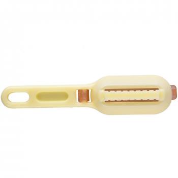 aihometm Durable plástico pescado escala remover scraper con tapa/tapa