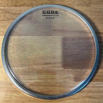 Clear 8 Code Drum Head Generator