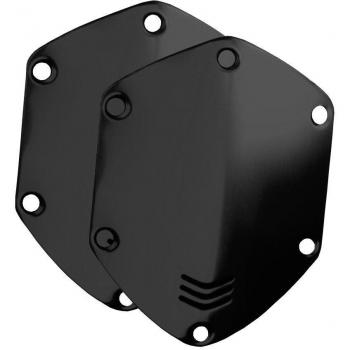 Kit de escudos de metal para auriculares supraaurales V-MODA Crossfade - Matte Black