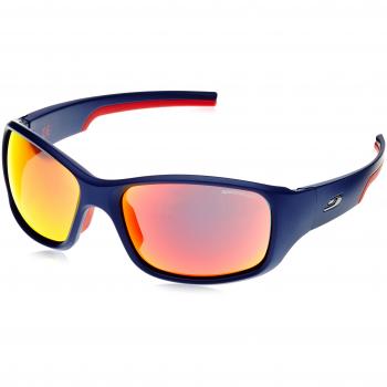 Julbo Stunt Sp3Cf - Gafas de Ciclismo, Color Azul/Rojo, Talla L