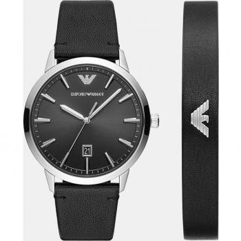 Set de regalo Emporio Armani para hombre con reloj y pulsera AR80064SET