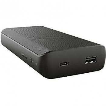 Trust Laro 20000mAh 65 W Bateria Externa, Power Bank Cargador Portátil, Carga Rápida QC USB-C, Power Delivery, Compatible con Ordenador Portátil, Laptop, MacBook, Switch
