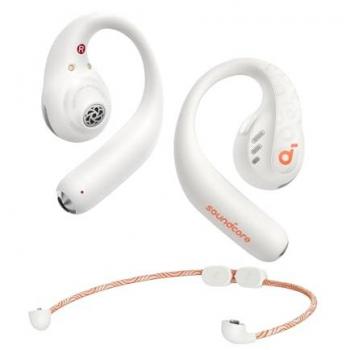 Soundcore AeroFit Pro Secure Open-Ear Sport Earbuds Frost White