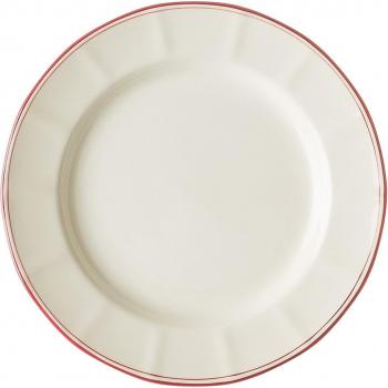 Plato llano Ochavado Basic Rosa La Cartuja de Sevilla