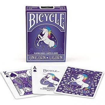 Fournier 1041133- Baraja de Poker Bicycle Unicorn