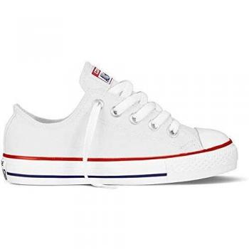 Converse Toddler White All Star Ox Trainers-UK 2 Infant