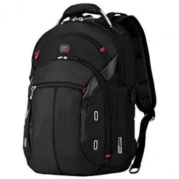 Wenger/SwissGear 600627 Maletín para Portátil de 15 Pulgadas, Nylon, Color Negro, Tipo Mochila