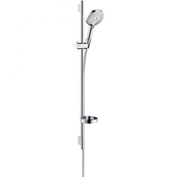 Hansgrohe 26633000 Raindance Select S 120 set de ducha, 3 tipos de chorro, ahorro de agua, cromo