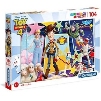 Clementoni- Puzzle 104 Piezas Toy Story 4, Multicolor
