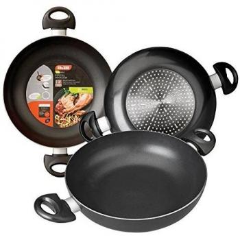 IBILI 405640 - Sarten Honda 2 Asas Indubasic 40 Cms.