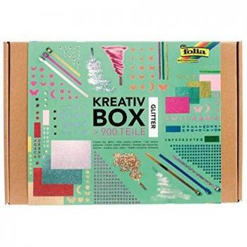 Caja Creativa Glitter Mix, más de 900 piezas multicolores