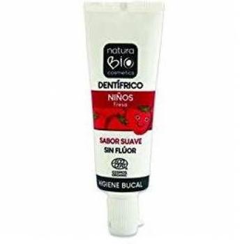 Naturabio Cosmetics Dentífrico Niños 25Ml Fresa 25 ml