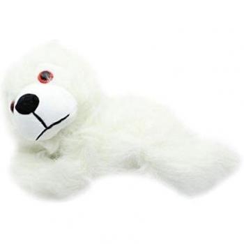 Game of Thrones Small Prone Ghost Direwolf Cub Plush Toy