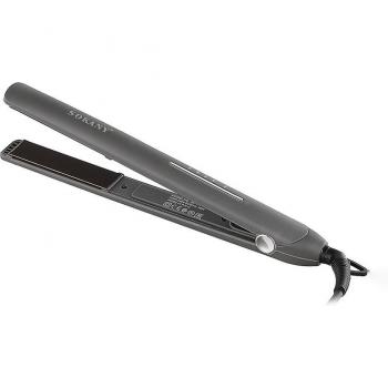 Plancha de Pelo Cerámica DAM con Temperatura Ajustable y Protección Anti Quemaduras 32x5,5x12 cm