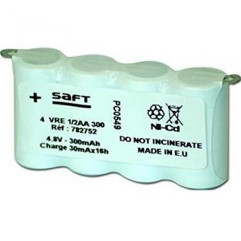 Lado Saft 4.8V Batería 2AA/4VRE1 782752
