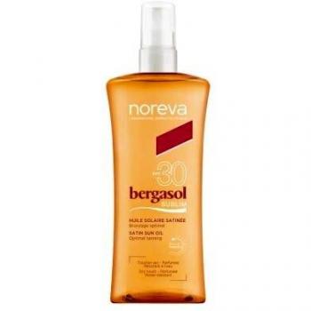 Aceite Satinado Solar Noreva Bergasol SPF 30 150ml