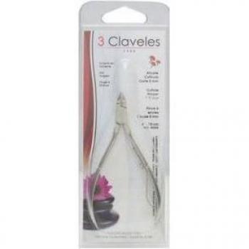 Alicate de cutícula 3 Claveles 10cm 1ud