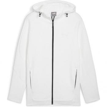 Chaqueta Puma Evostripe Full-Zip Hoodie DK Hombre Blanco