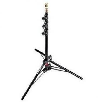 Manfrotto - Pie estudio neumático Mini Compact Stand. 4 secc. Altura 211cm. Negro