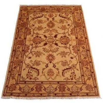 Alfombra oriental clásica anudada a mano Ziegler Chobi de Pakistán 180 x 118 cm