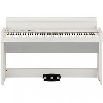 Korg C1 Air White 88-Key Digital Piano with Hammer Action and Bluetooth
