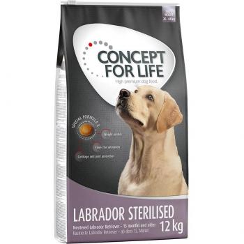 Concept for Life Labrador Sterilised - 12 kgConcept for Life Labrador Sterilised - 24 kg (2 x 12 kg Pack Ahorro)