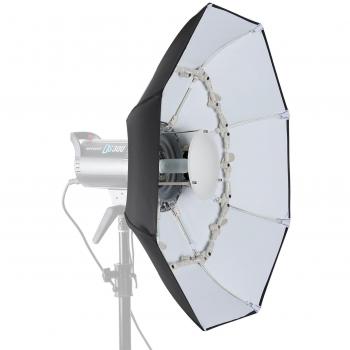 Neewer 70 centímetros Plato de Belleza Plegable Octogonal con Disco Deflector Central, Difusor Delantero Extraíble y Anillo de Velocidad Bowens para Monolight Flash de Estudio fotografía y Retratos