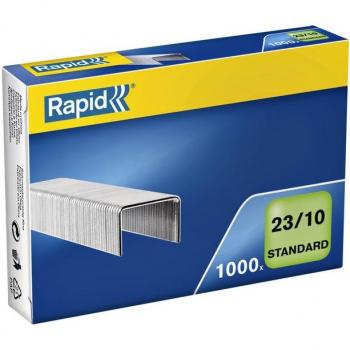 Grapas Rapid 23/10 galvanizadas - Caja de 1000 unidades