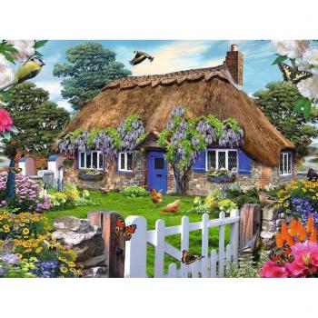 Ravensburger 1500-Piece England Cottage Puzzle