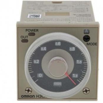 Omron H3CR-A Multifunctional DIN Timer Relay 48x48mm, 12-48V DC/24-48V AC, 5A, DPDT, Timing Range 0.05s to 300h