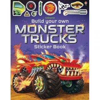 Libro de Pegatinas para Construir Tus Propios Monster Trucks