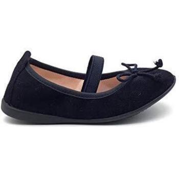 GIOSEPPO - Bailarina de Piel de Ante con elástico - Color Azul Azul Size: 23 EU