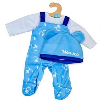 Nenuco Ropita con Percha 35cm - Set de Ropa Completo con Peto y Gorro